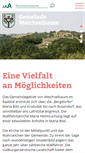 Mobile Screenshot of gemeinde-weichselbaum.at